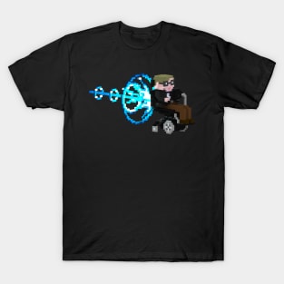 Stephen Hawking Rocket-chair T-Shirt